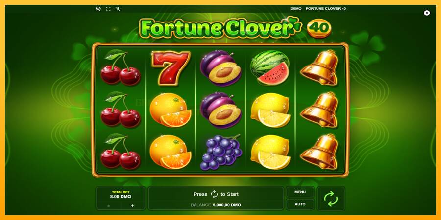 Fortune Clover 40 игрална машина за пари, снимка 1