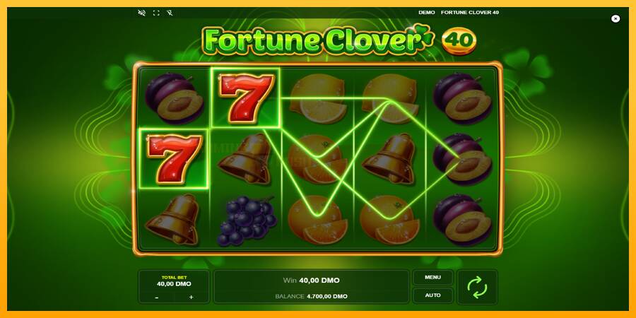 Fortune Clover 40 игрална машина за пари, снимка 3