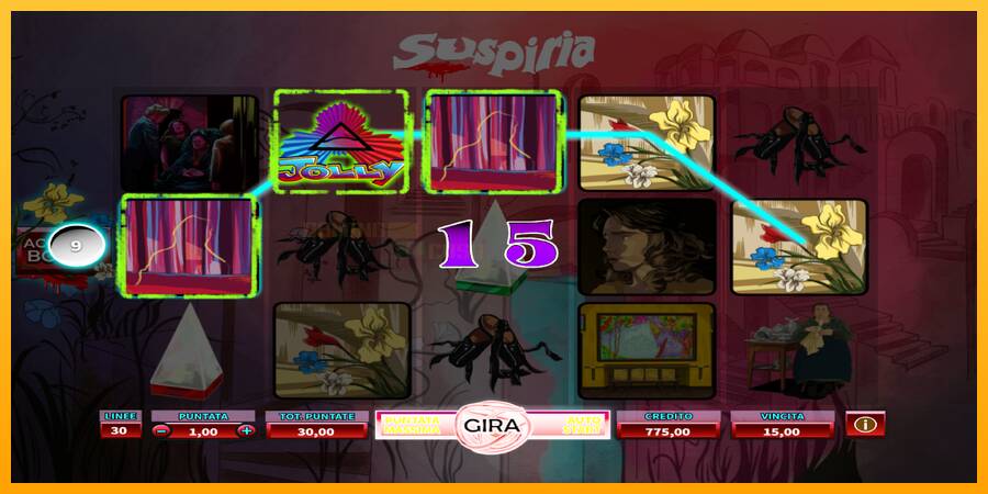 Suspiria игрална машина за пари, снимка 3