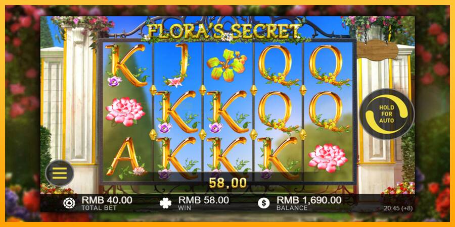 Floras Secret игрална машина за пари, снимка 4