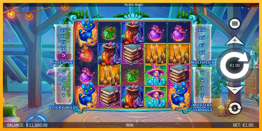 Mystic Magic игрална машина за пари, снимка 2