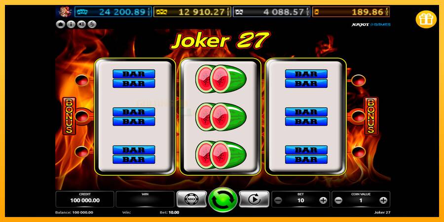 Joker 27 игрална машина за пари, снимка 1