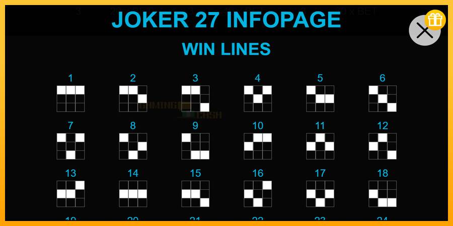 Joker 27 игрална машина за пари, снимка 3