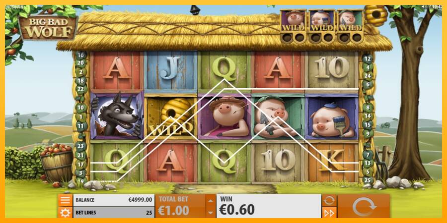 Big Bad Wolf игрална машина за пари, снимка 1