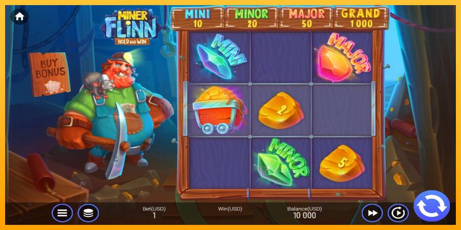 Miner Flinn игрална машина за пари, снимка 1