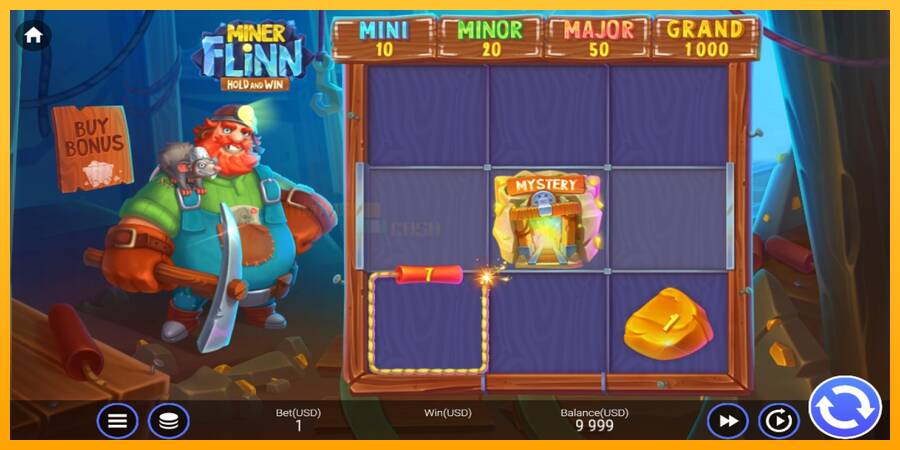 Miner Flinn игрална машина за пари, снимка 2