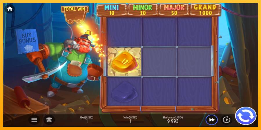 Miner Flinn игрална машина за пари, снимка 3