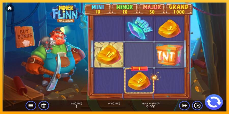 Miner Flinn игрална машина за пари, снимка 4