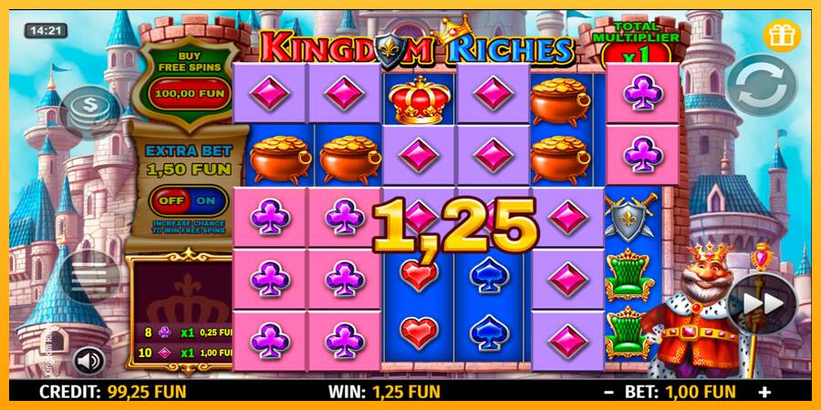 Kingdom Riches игрална машина за пари, снимка 2