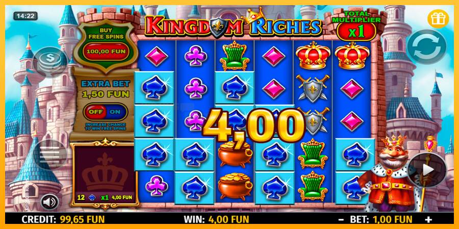 Kingdom Riches игрална машина за пари, снимка 4