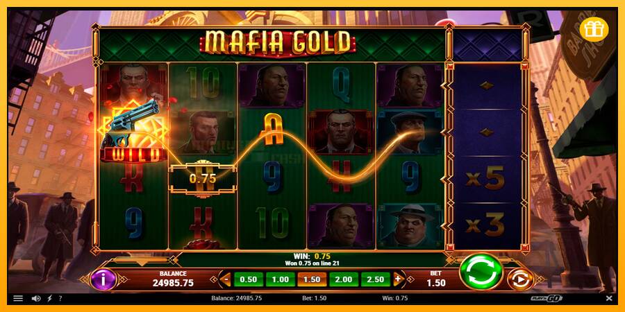 Mafia Gold игрална машина за пари, снимка 4