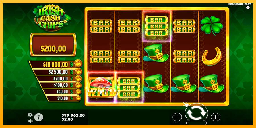 Irish Cash Chips игрална машина за пари, снимка 4