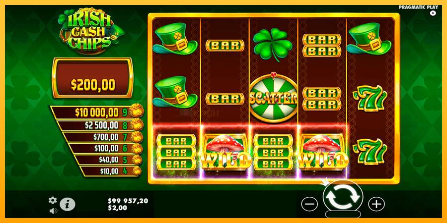 Irish Cash Chips игрална машина за пари, снимка 5