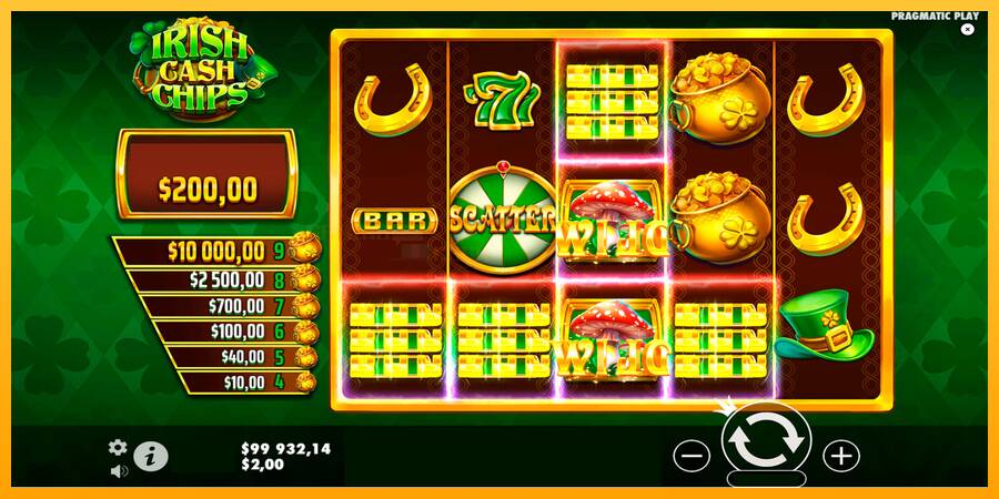 Irish Cash Chips игрална машина за пари, снимка 6