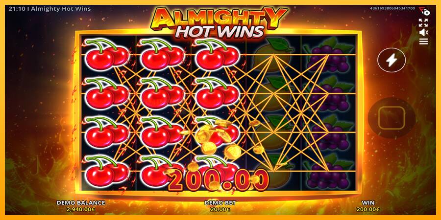 Almighty Hot Wins игрална машина за пари, снимка 2