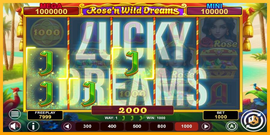 Rose’n Wild Dreams Hold & Win игрална машина за пари, снимка 3