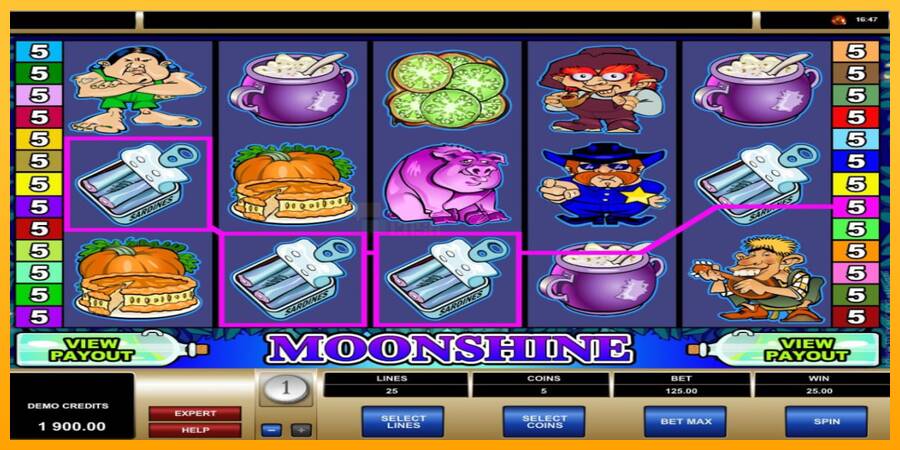 Moonshine игрална машина за пари, снимка 3