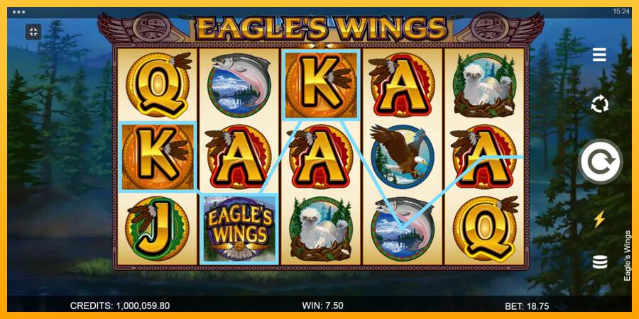 Eagles Wings игрална машина за пари, снимка 2