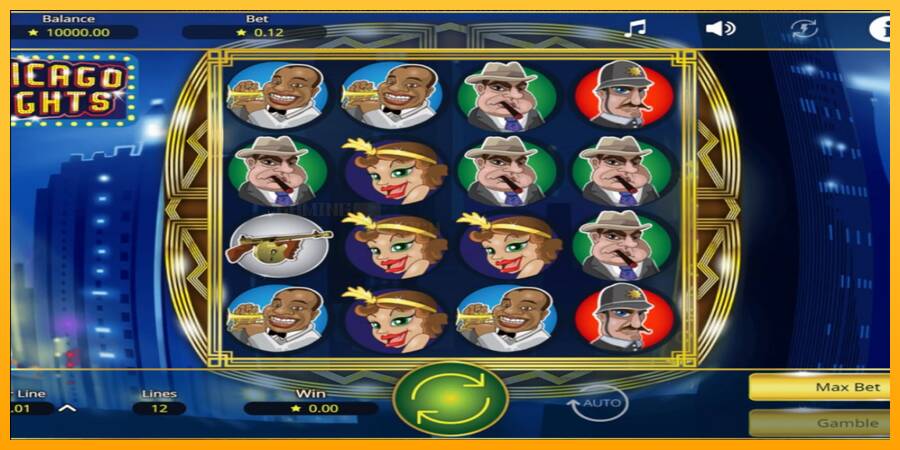 Chicago Nights игрална машина за пари, снимка 1