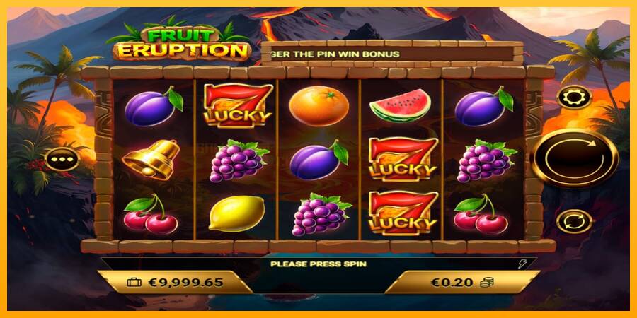 Fruit Eruption игрална машина за пари, снимка 2