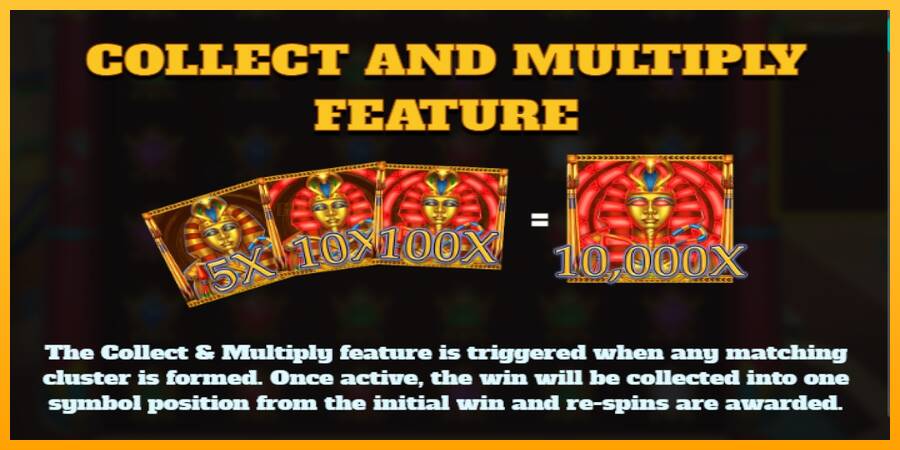 Mummy Multiplier игрална машина за пари, снимка 5