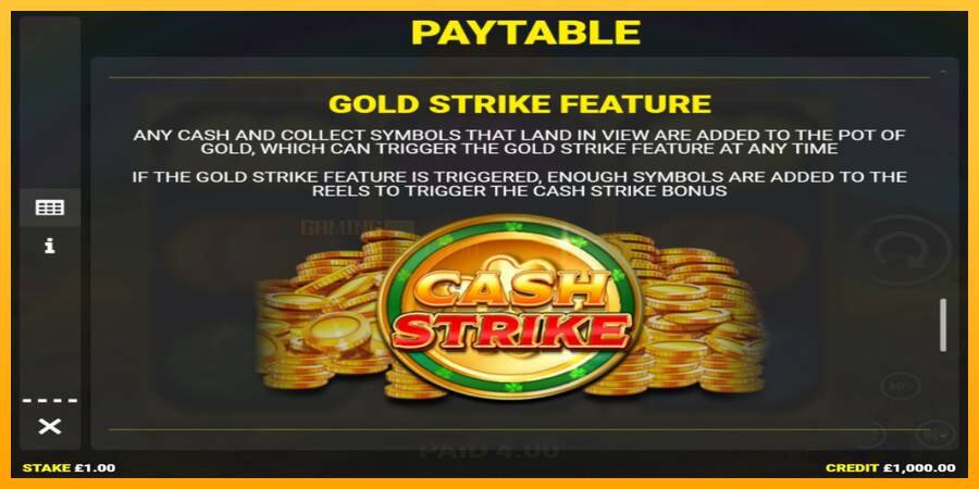 Luck O’ The Irish Cash Strike игрална машина за пари, снимка 7