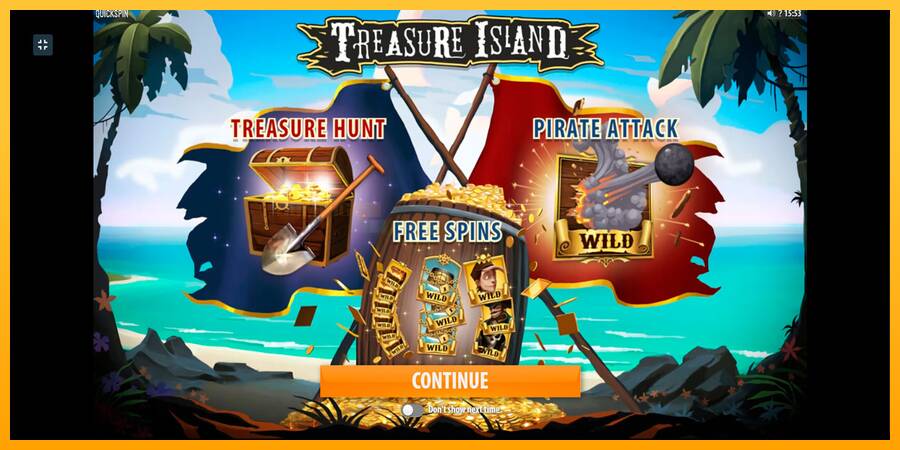 Treasure Island игрална машина за пари, снимка 1