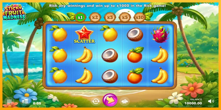 Sticky Fruit Madness игрална машина за пари, снимка 1