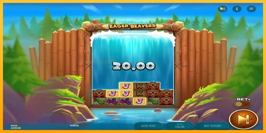 Eager Beavers игрална машина за пари, снимка 3