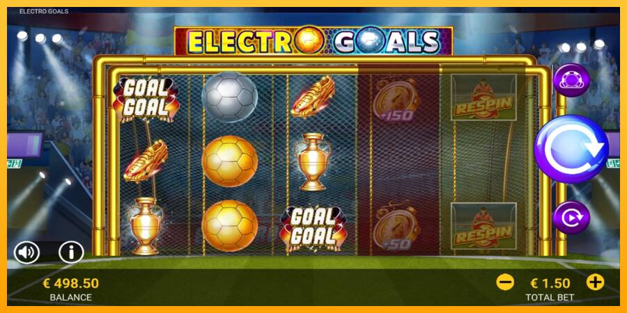 Electro Goals игрална машина за пари, снимка 2