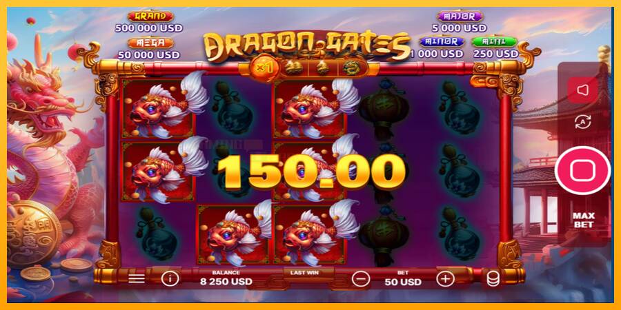 Dragon Gates игрална машина за пари, снимка 3