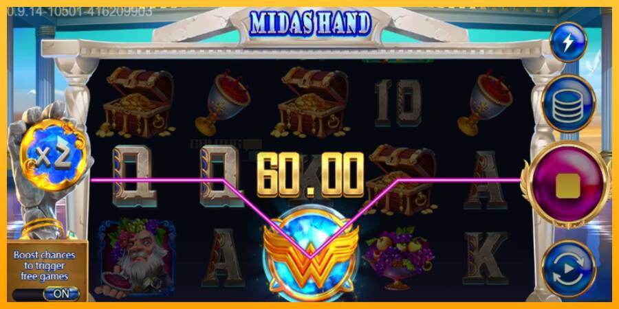 Midas Hand игрална машина за пари, снимка 3