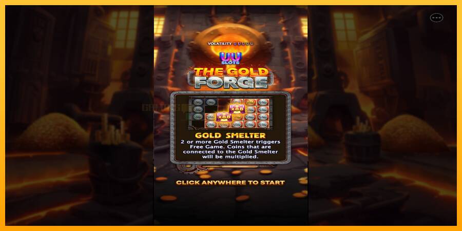 The Gold Forge игрална машина за пари, снимка 1