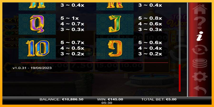 25 Coins Score The Jackpot игрална машина за пари, снимка 6