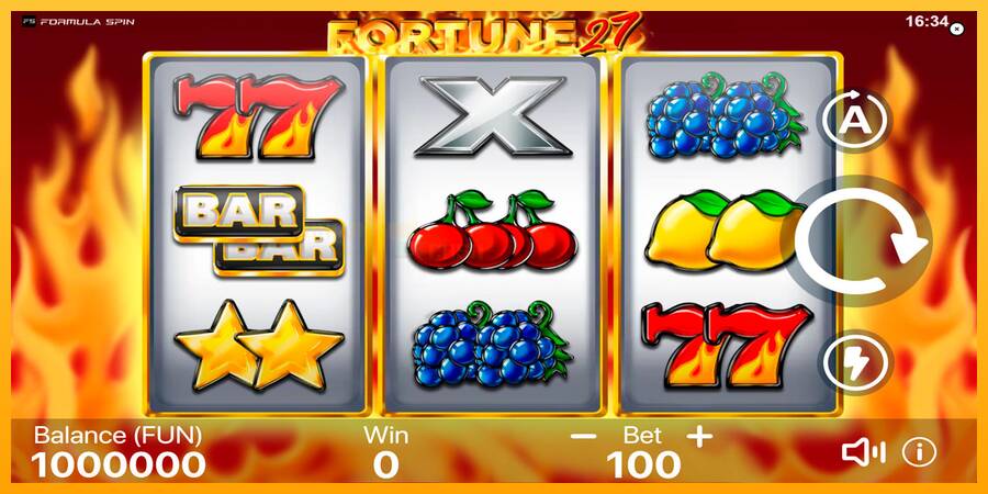 Fortune 27 игрална машина за пари, снимка 1