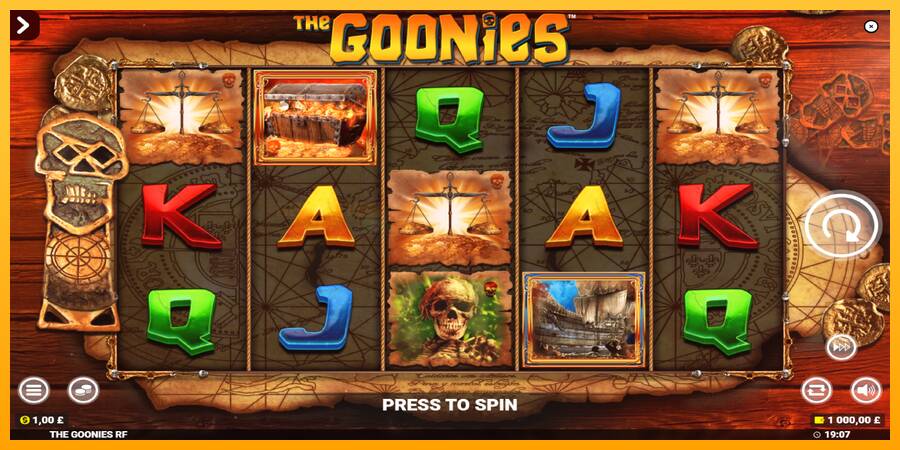 The Goonies Deluxe Rapid Fire Jackpots игрална машина за пари, снимка 2