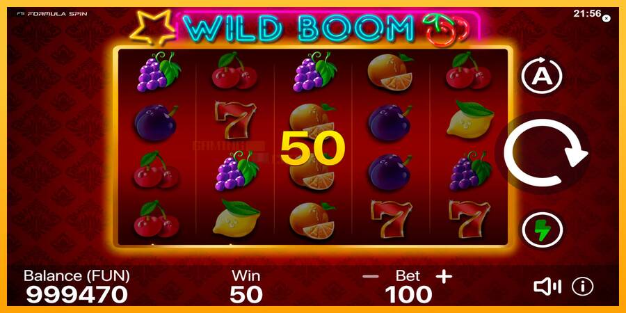 Wild Boom игрална машина за пари, снимка 3