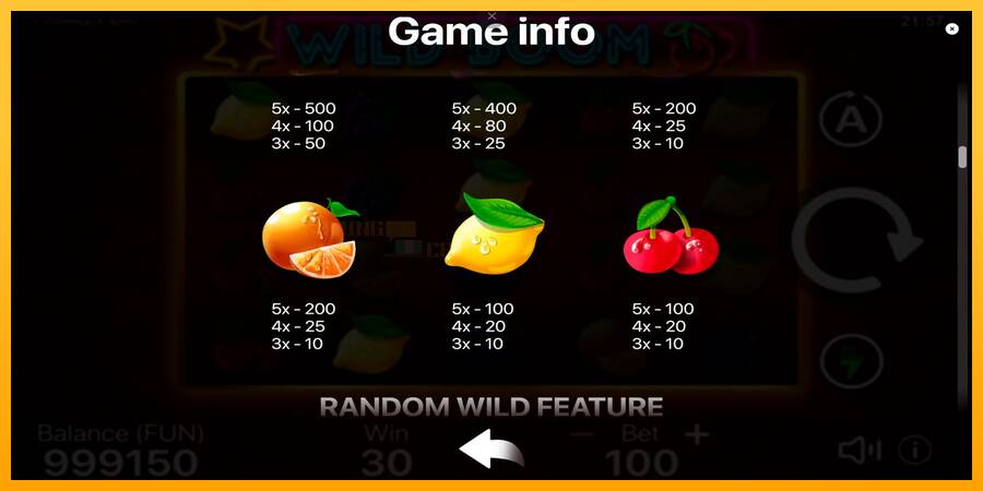 Wild Boom игрална машина за пари, снимка 6