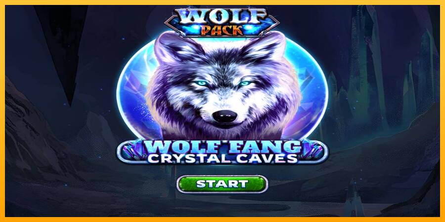 Wolf Fang - Crystal Caves игрална машина за пари, снимка 1