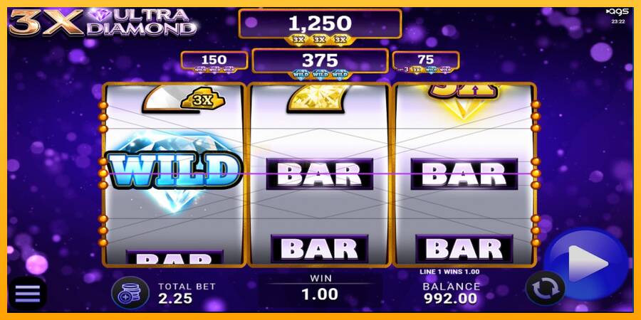 3x Ultra Diamond игрална машина за пари, снимка 2