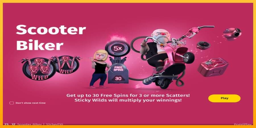 Scooter Biker игрална машина за пари, снимка 1