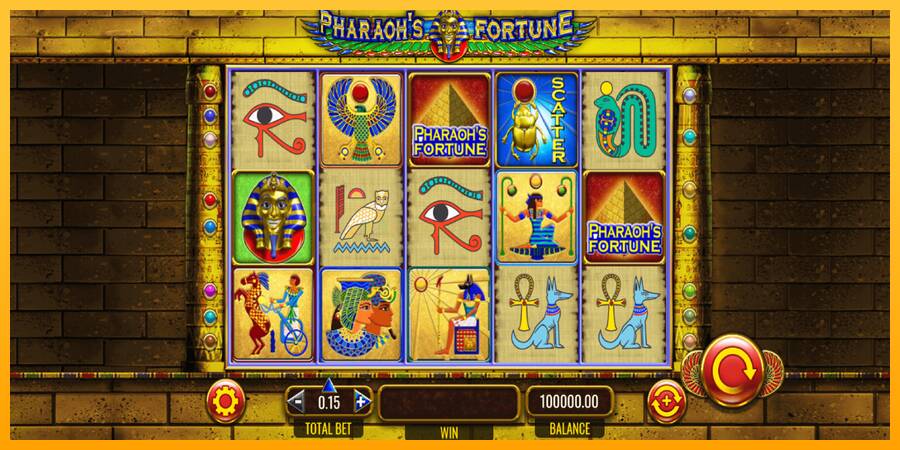 Pharaohs Fortune игрална машина за пари, снимка 2