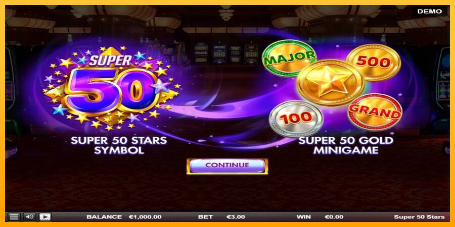 Super 50 Stars игрална машина за пари, снимка 1