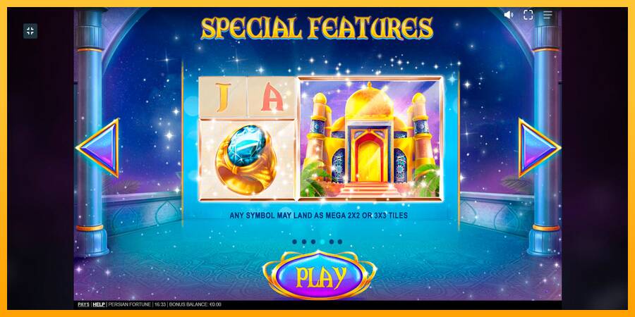 Persian Fortune игрална машина за пари, снимка 3