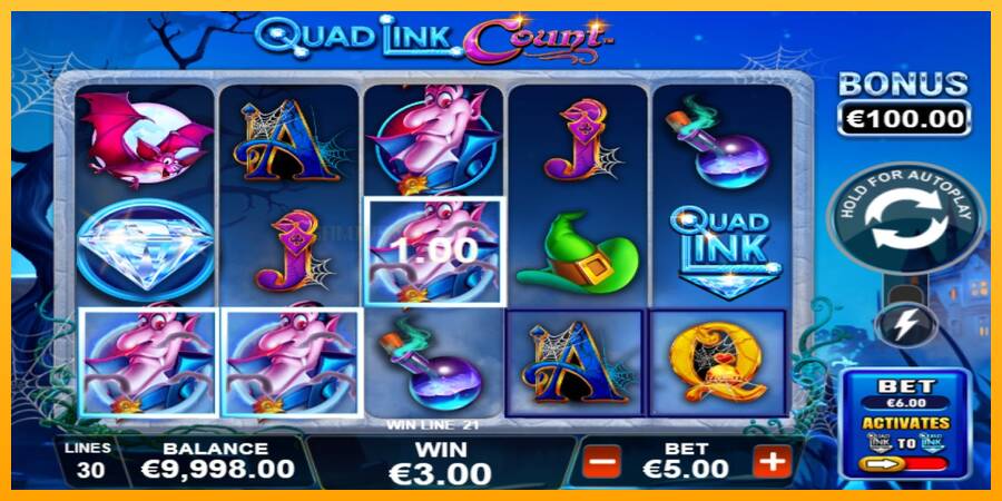 Quad Link: Count игрална машина за пари, снимка 2