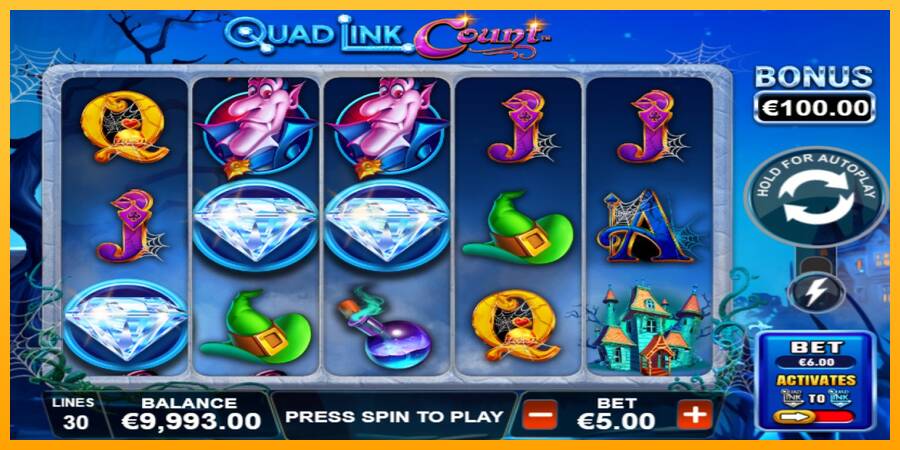 Quad Link: Count игрална машина за пари, снимка 3