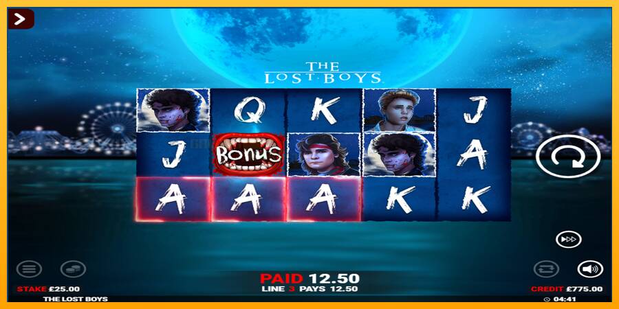 The Lost Boys Rapid Fire Jackpots игрална машина за пари, снимка 2