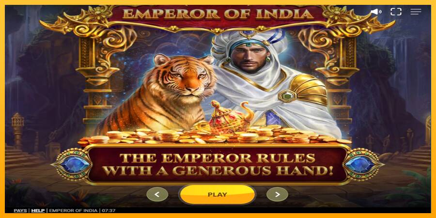 Emperor of India игрална машина за пари, снимка 1