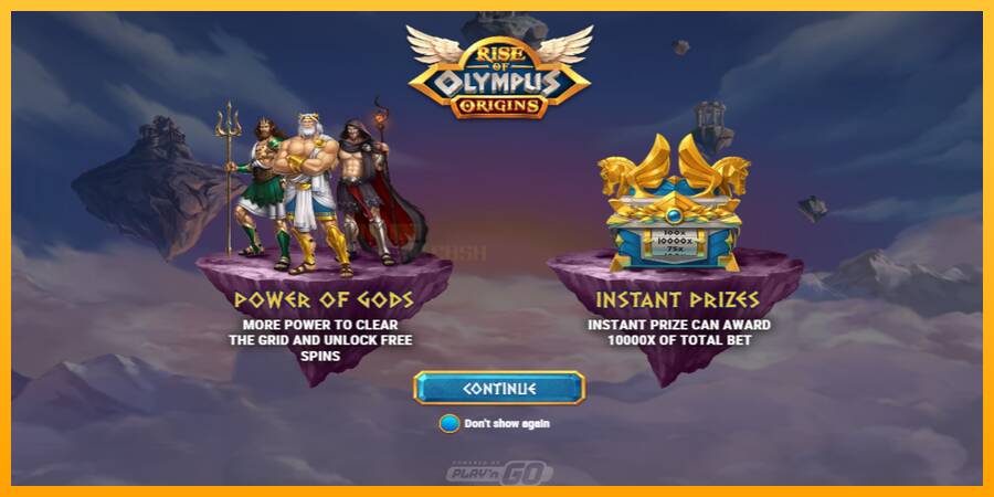 Rise of Olympus Origins игрална машина за пари, снимка 1