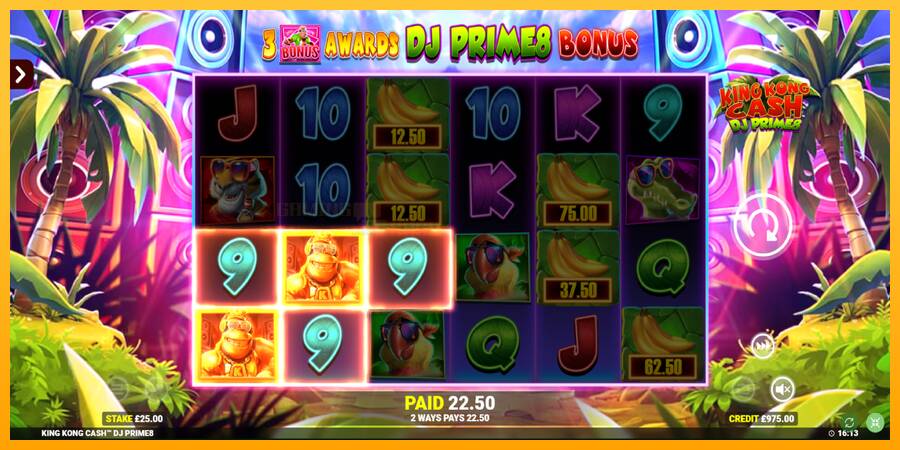 King Kong Cash DJ Prime8 Rapid Fire Jackpots игрална машина за пари, снимка 3